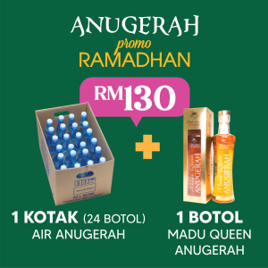 1 KOTAK AIR ANUGERAH + 1 MADU ANUGERAH